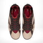 Top-down view of the Air Jordan 7