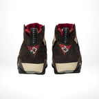 Rear view of the Air Jordan 7