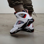 On-foot of the Air Jordan 7