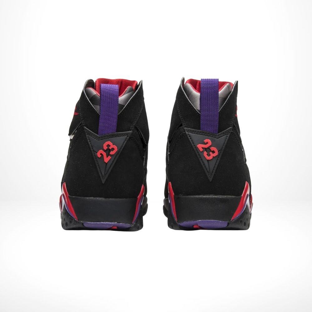 Rear view of Air Jordan 7