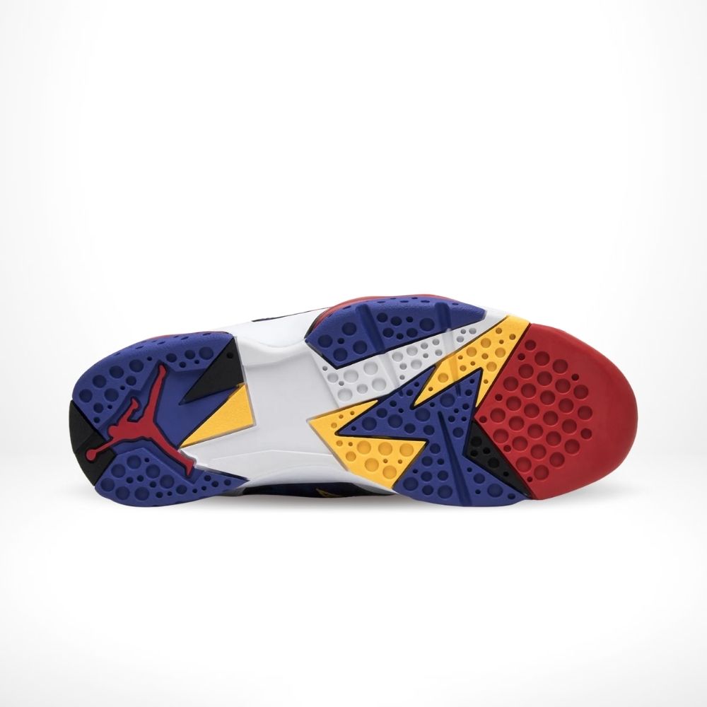 Bottom view of the Air Jordan 7