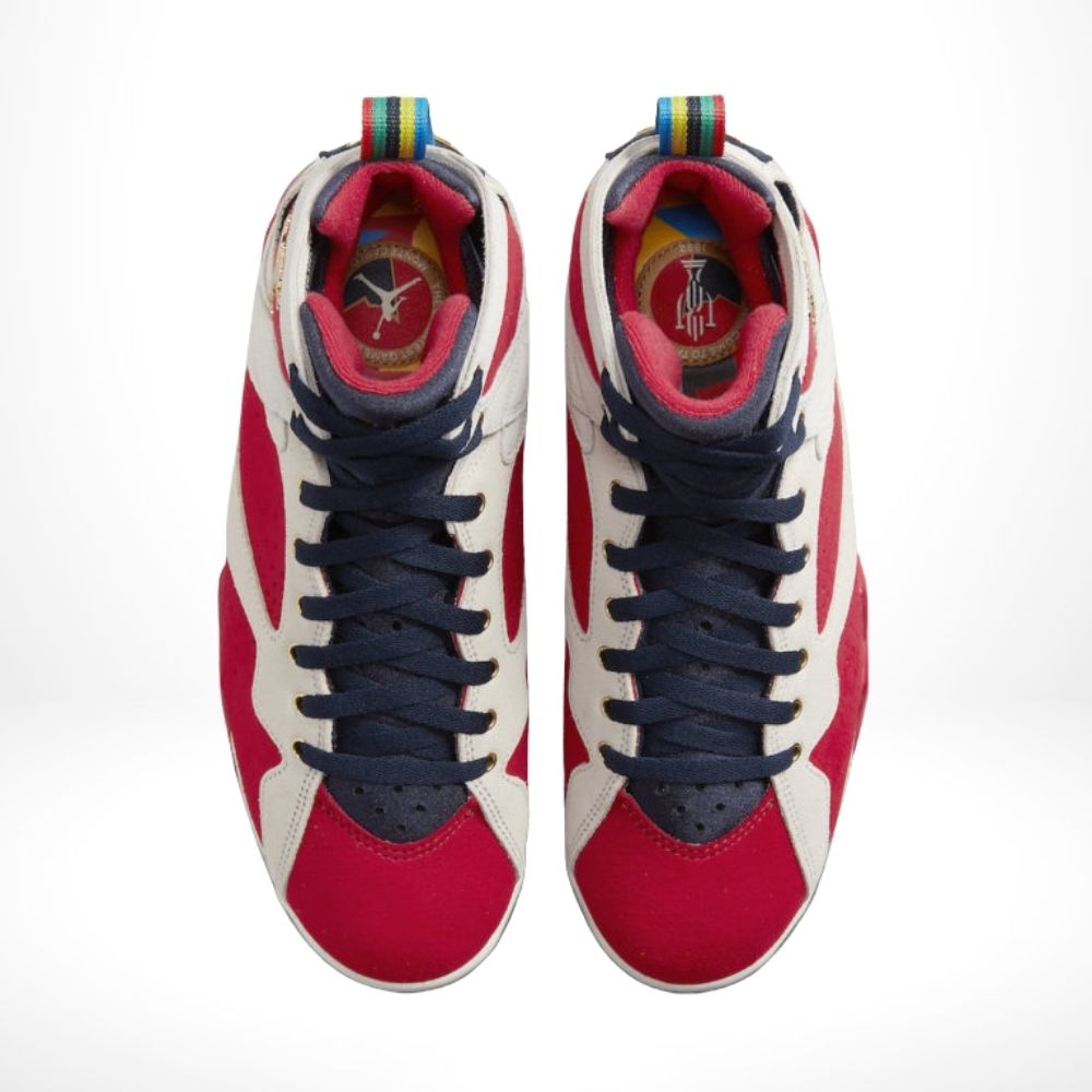 Top view of Air Jordan 7