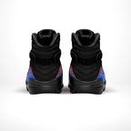 Rear view of the Air Jordan 8