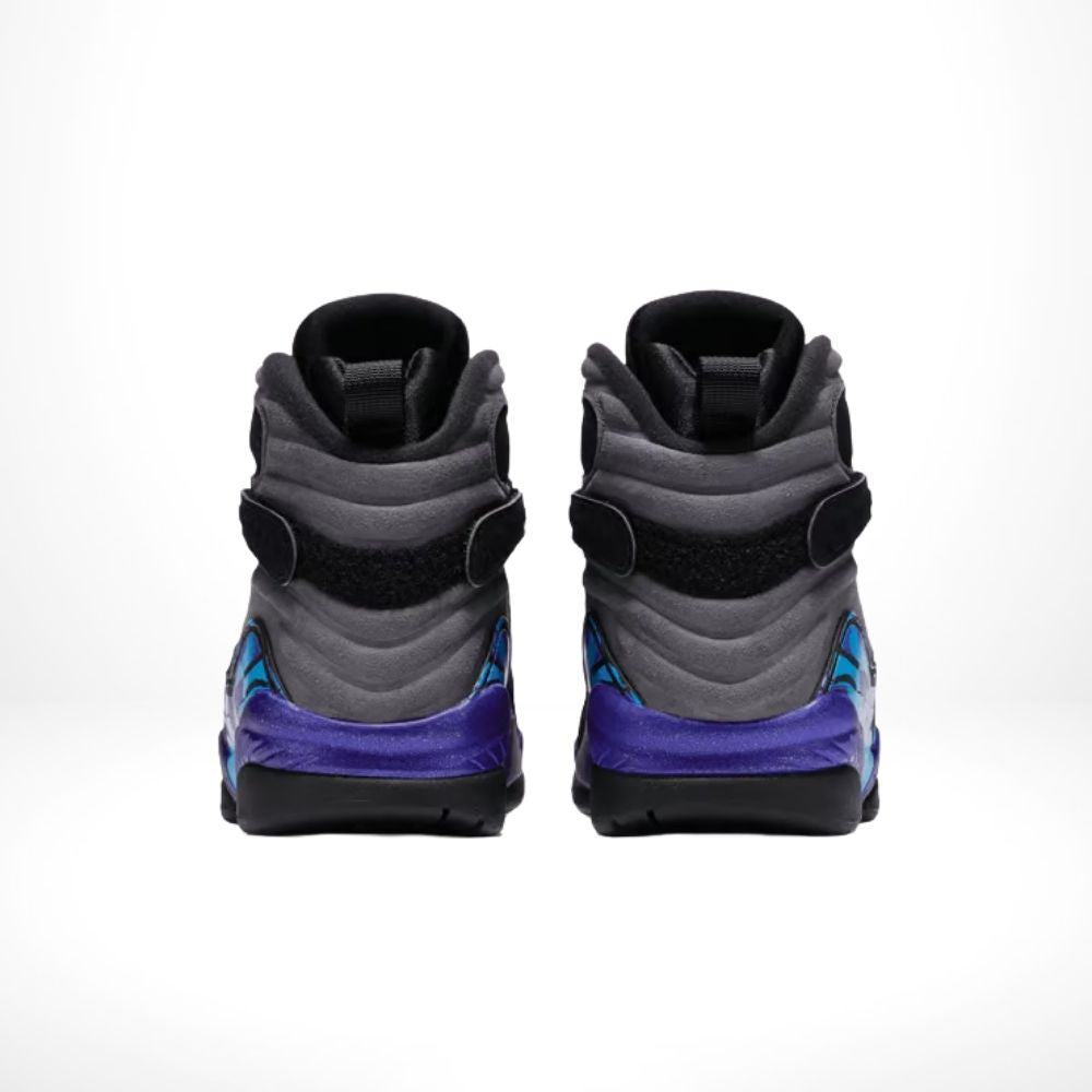 Rear view of the Air Jordan 8