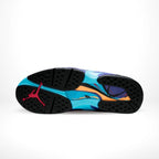 Bottom view of the Air Jordan 8