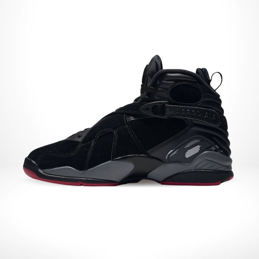 Medial side view of the Air Jordan 8