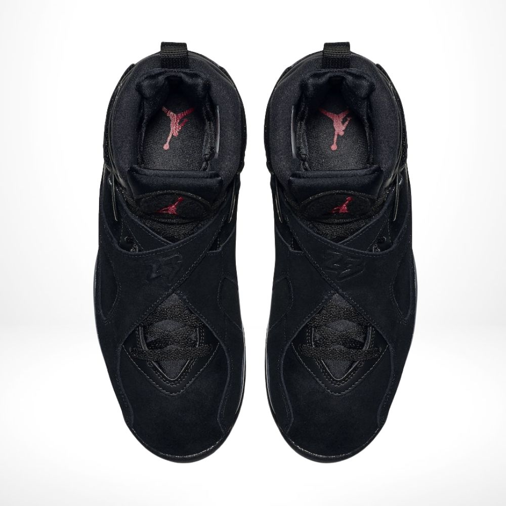 Top-down view of the Air Jordan 8