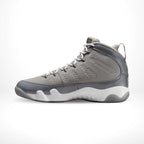 Medial side view of the Air Jordan 9