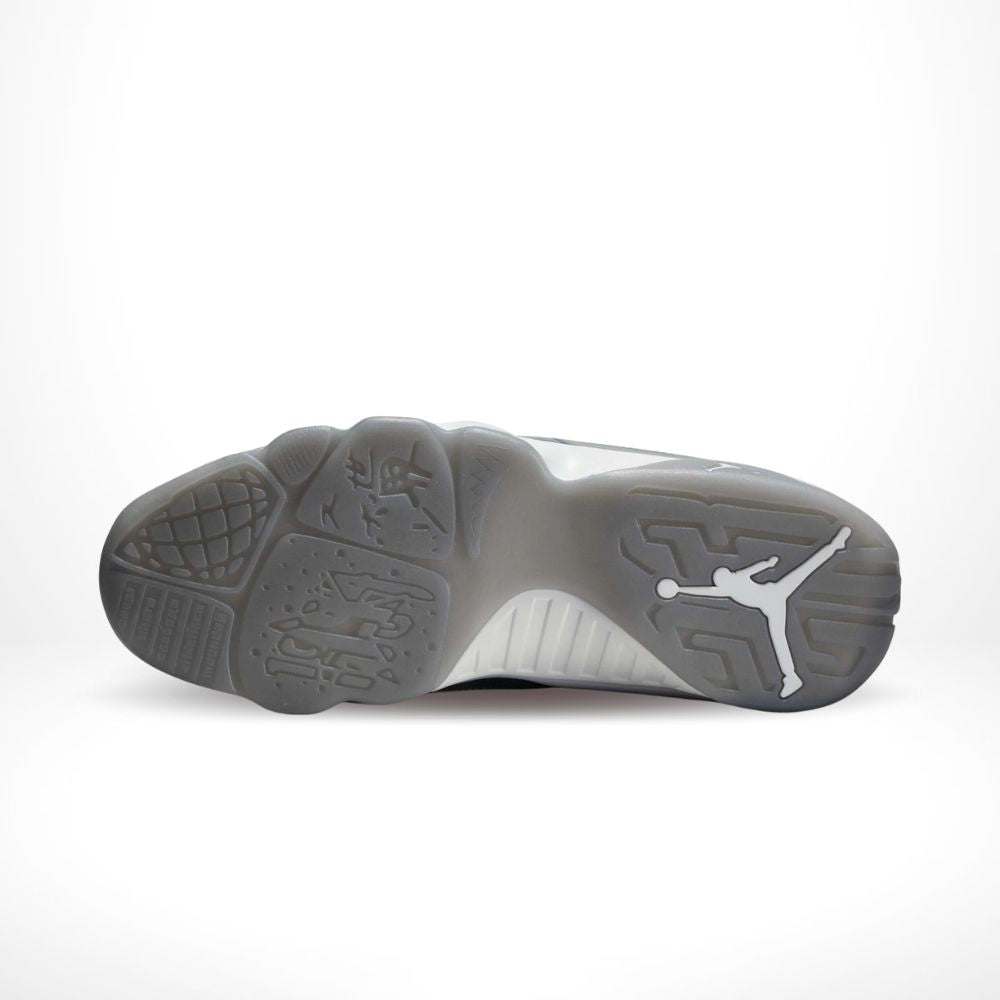 Bottom view of the Air Jordan 9