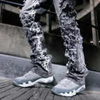 On-foot of the Air Jordan 9