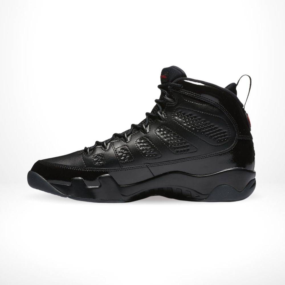 Side profile of Air Jordan 9