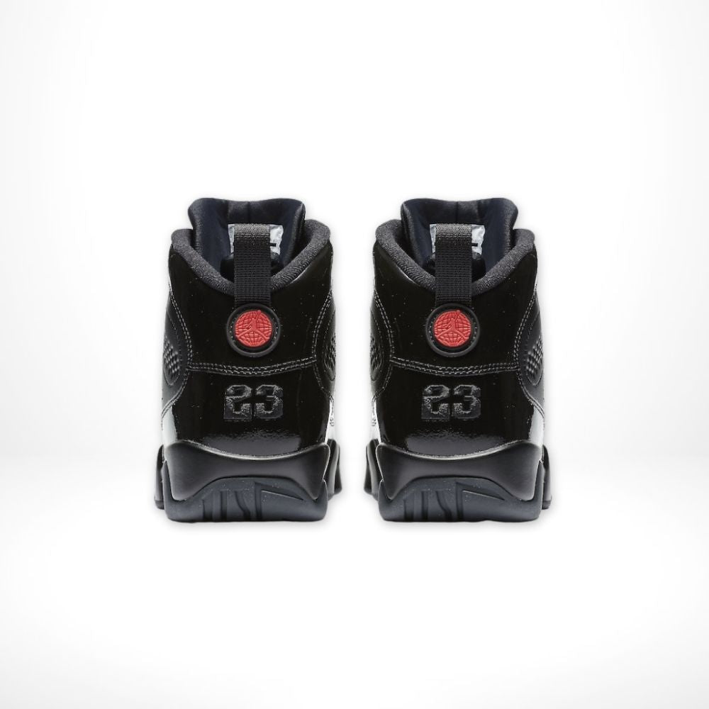 Rear view of Air Jordan 9