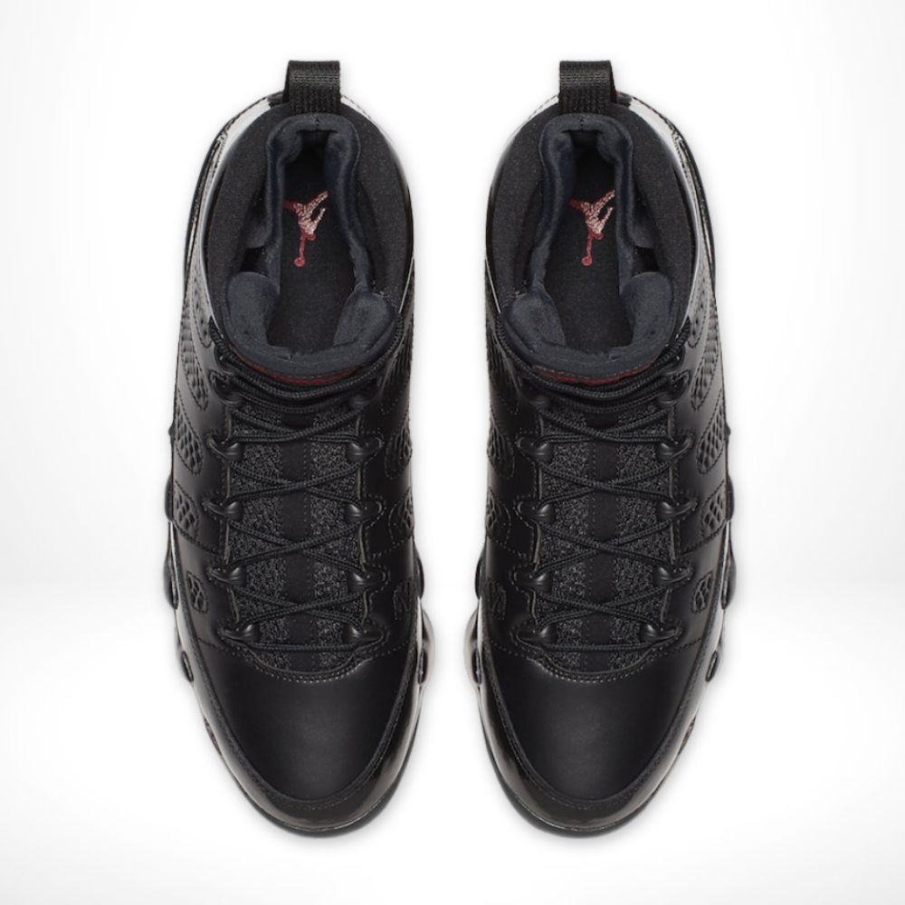 Top view of Air Jordan 9