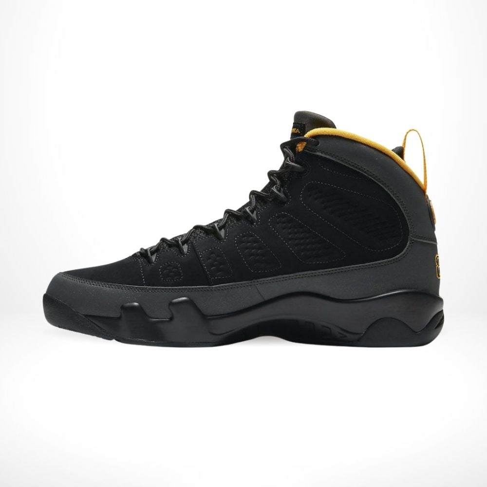 Side profile of Air Jordan 9
