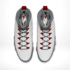 Top view of Air Jordan 9