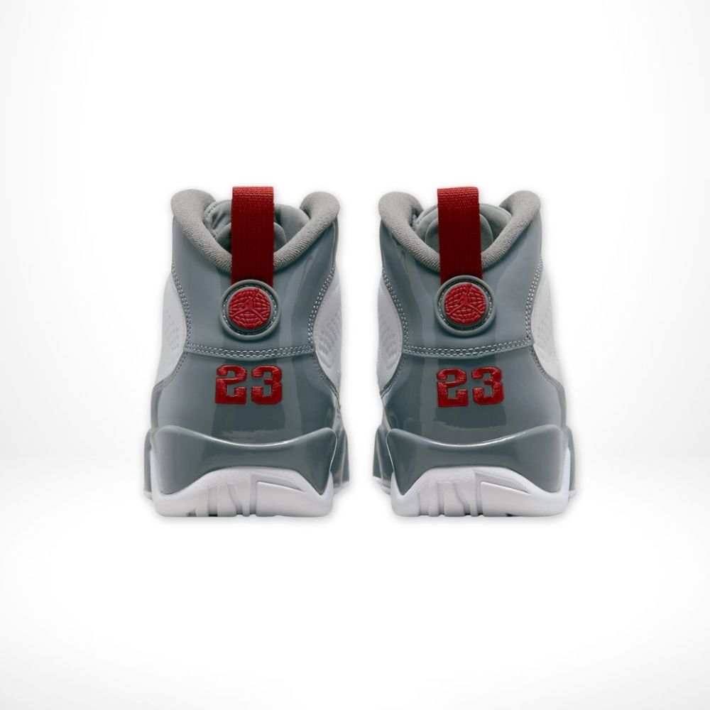 Rear view of Air Jordan 9