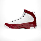 Side profile of Air Jordan 9