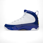 Medial side view of the Air Jordan 9