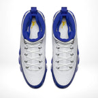 Top-down view of the Air Jordan 9