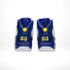 Rear view of the Air Jordan 9