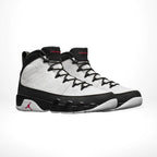 Angle view of Air Jordan 9