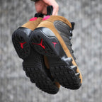 Real lifestyle image of Air Jordan 9