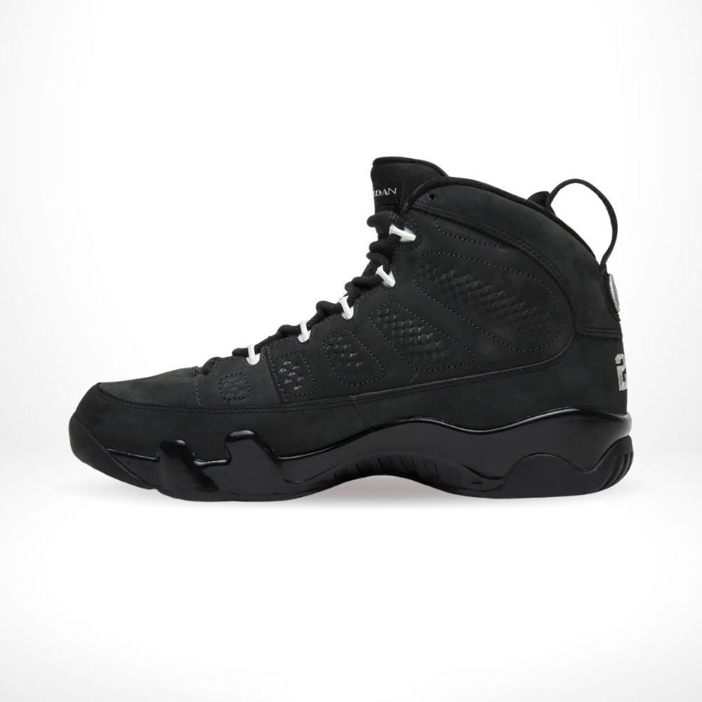 Side profile of Air Jordan 9