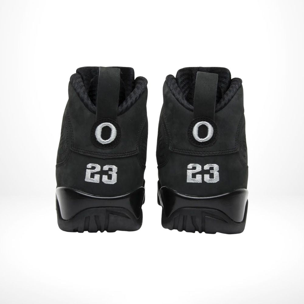 Rear view of Air Jordan 9