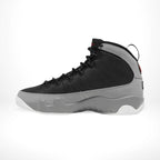 Side profile of Air Jordan 9