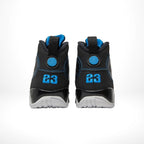 Rear view of the Air Jordan 9