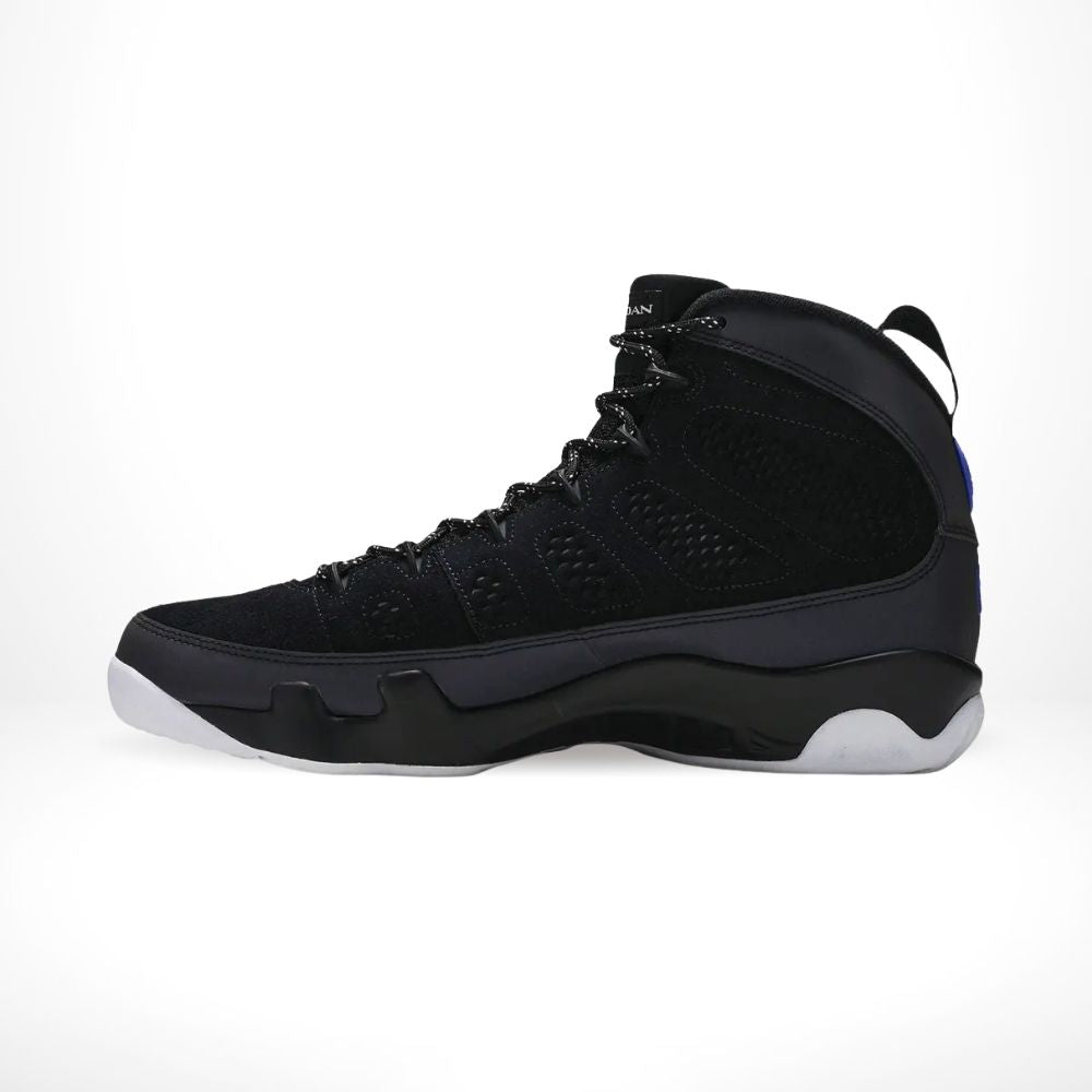 Side profile of Air Jordan 9