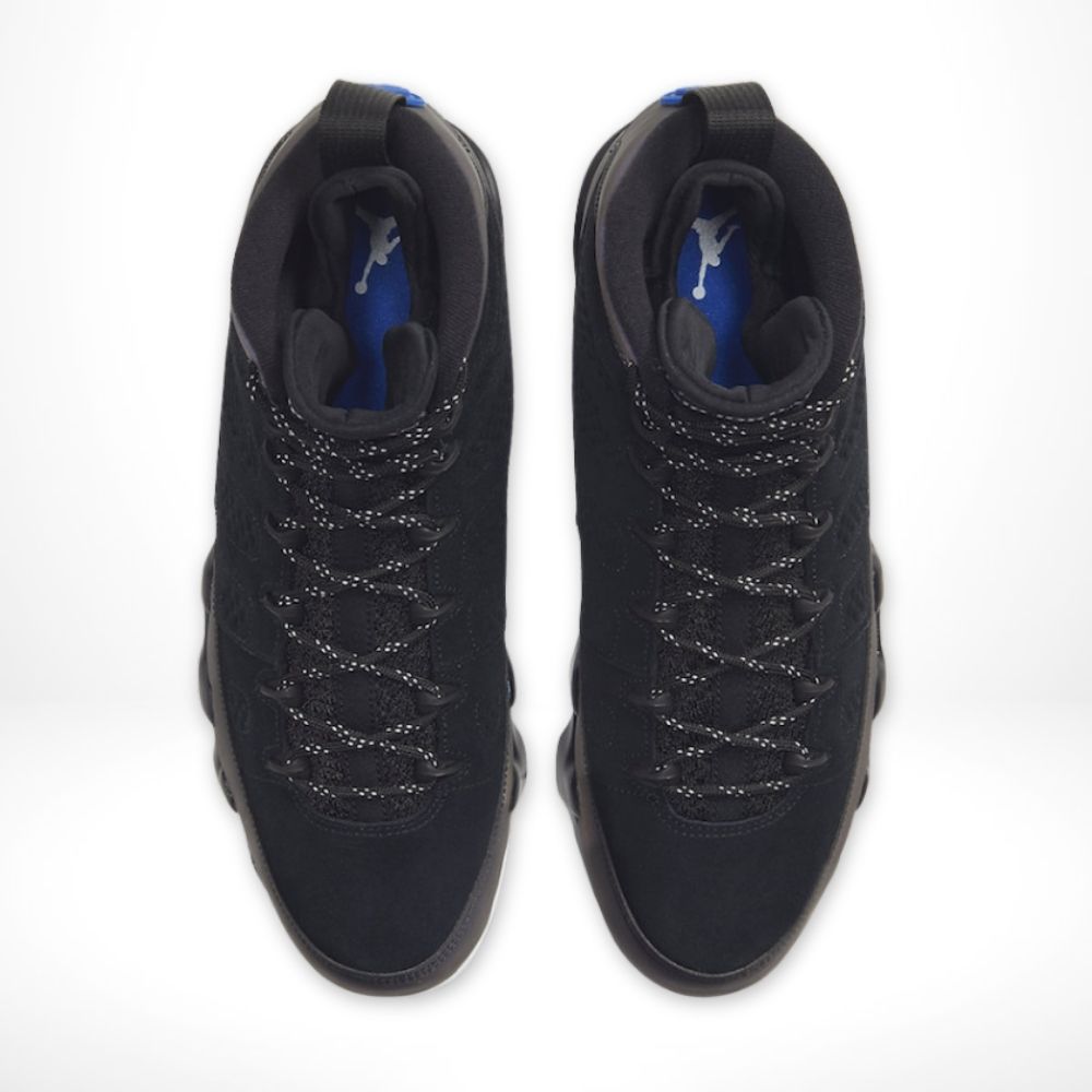 Top view of Air Jordan 9
