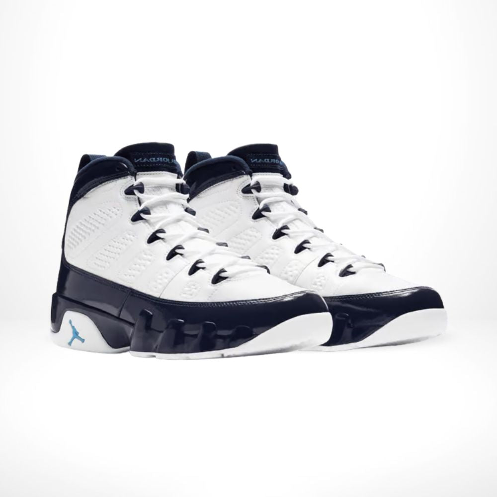 Angle view of Air Jordan 9