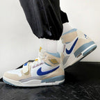 On-foot of the Air Jordan