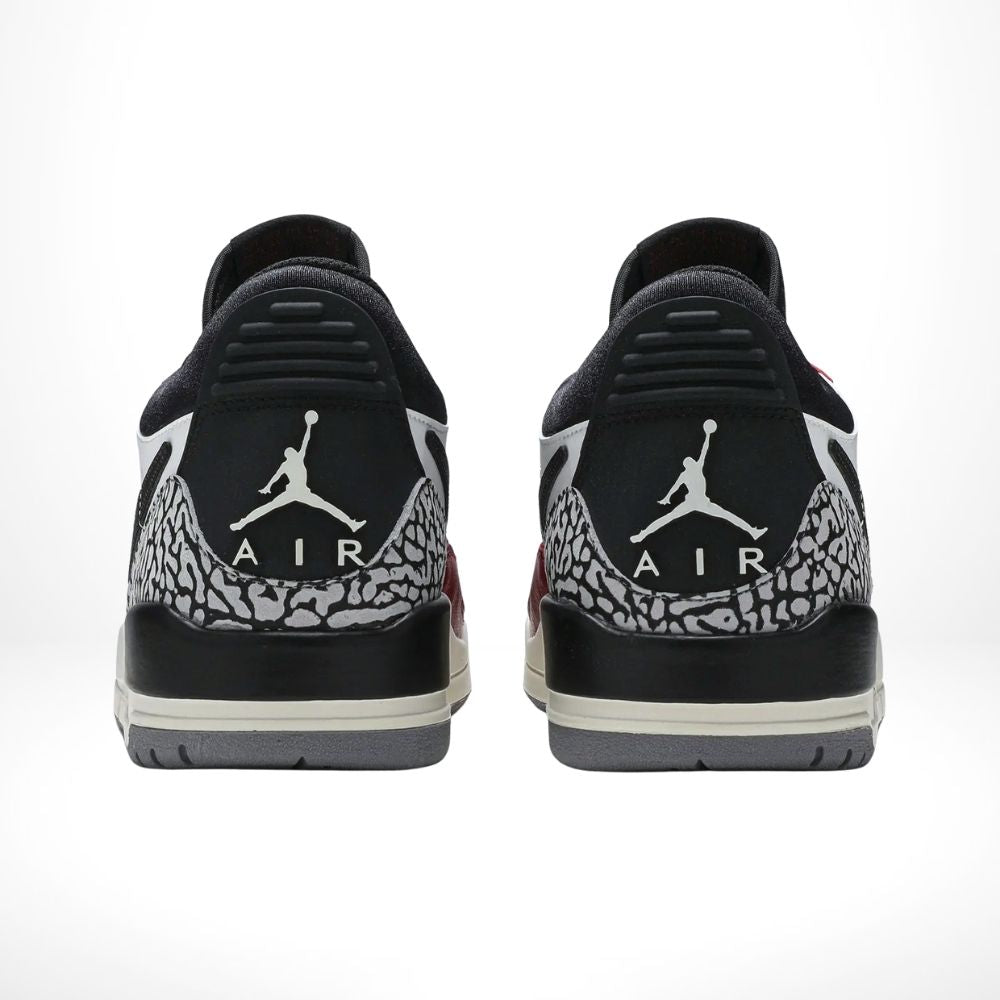 Rear view of the Air Jordan Legacy 312
