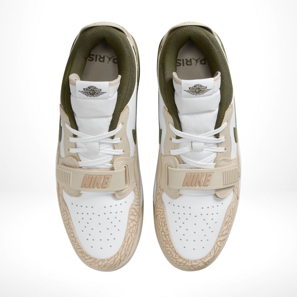Top-down view of the Air Jordan Legacy 312