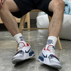 Real lifestyle image of Air Jordan Legacy 312