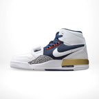 Medial side view of the Air Jordan Legacy 312