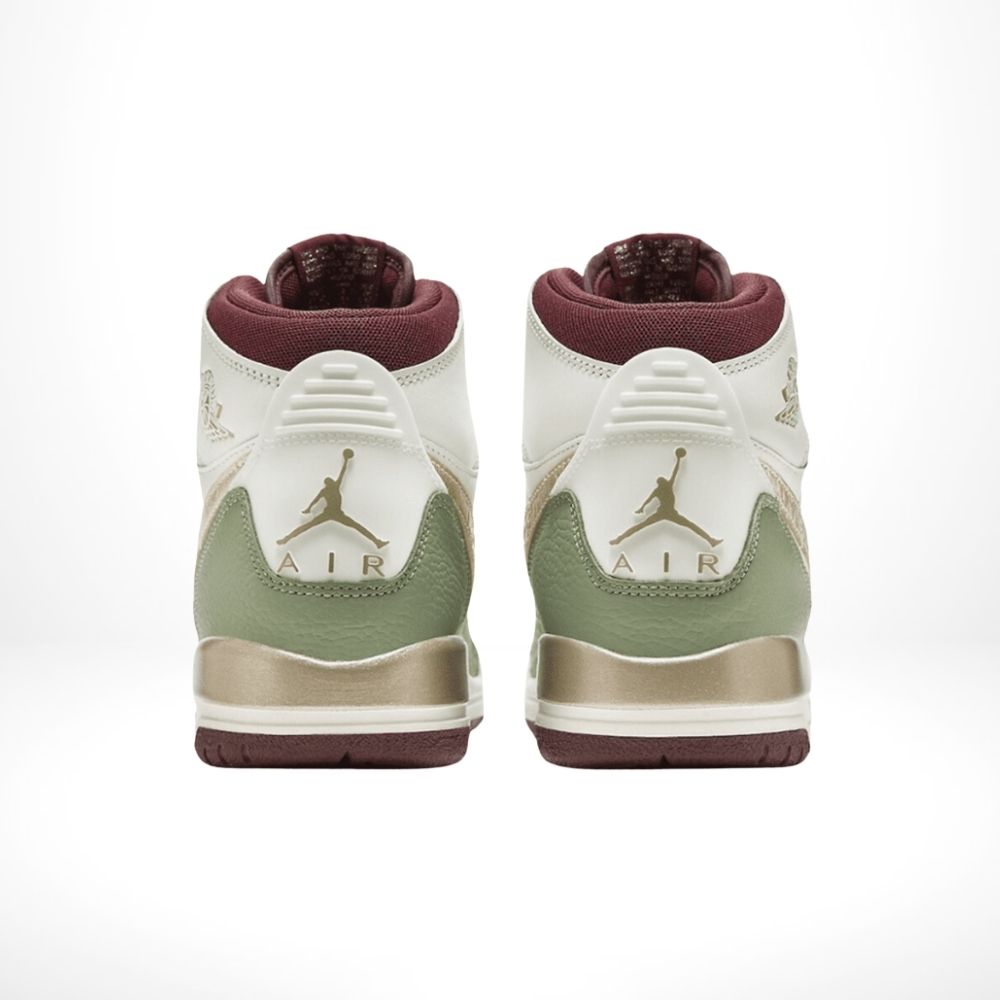 Rear view of the Air Jordan Legacy