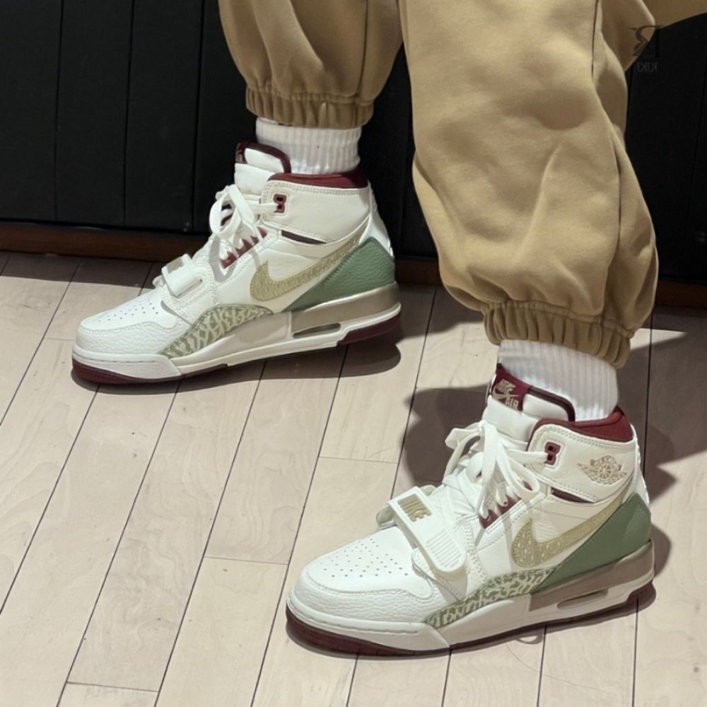 On-foot of the Air Jordan Legacy