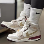Real lifestyle image of Air Jordan Legacy 312