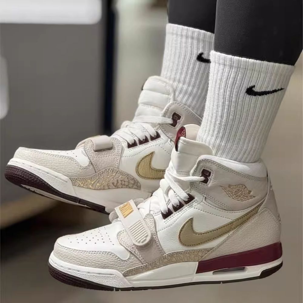 Real lifestyle image of Air Jordan Legacy 312