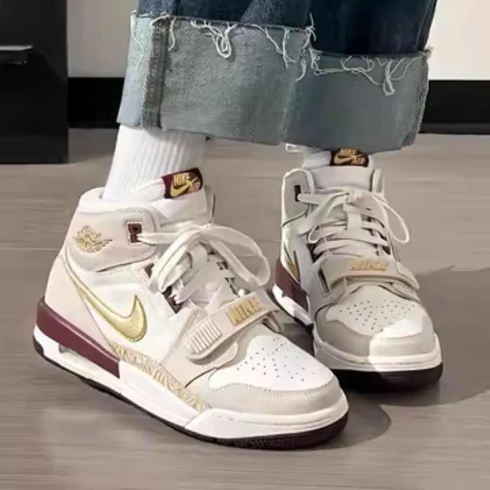 Real lifestyle image of Air Jordan Legacy 312