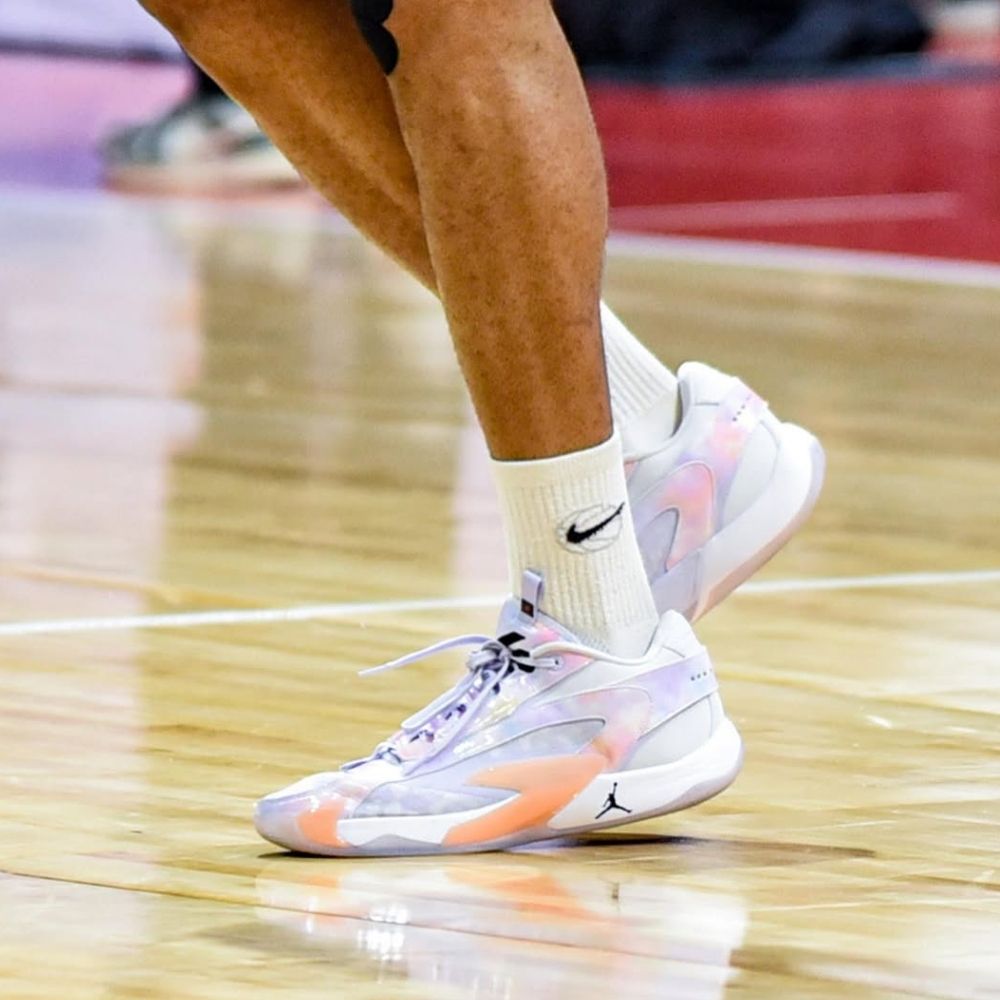 On-foot of the Air Jordan Luka 2