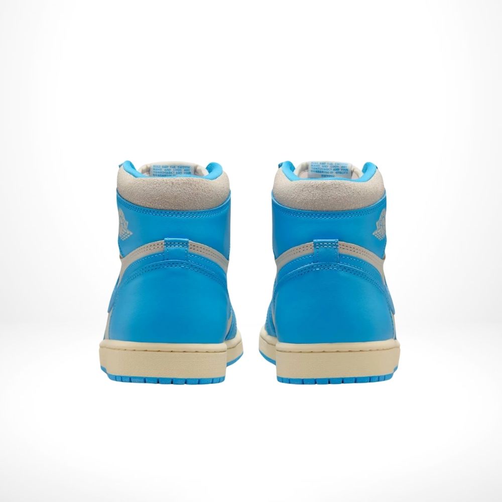 Rear view of the Air Jordan 1