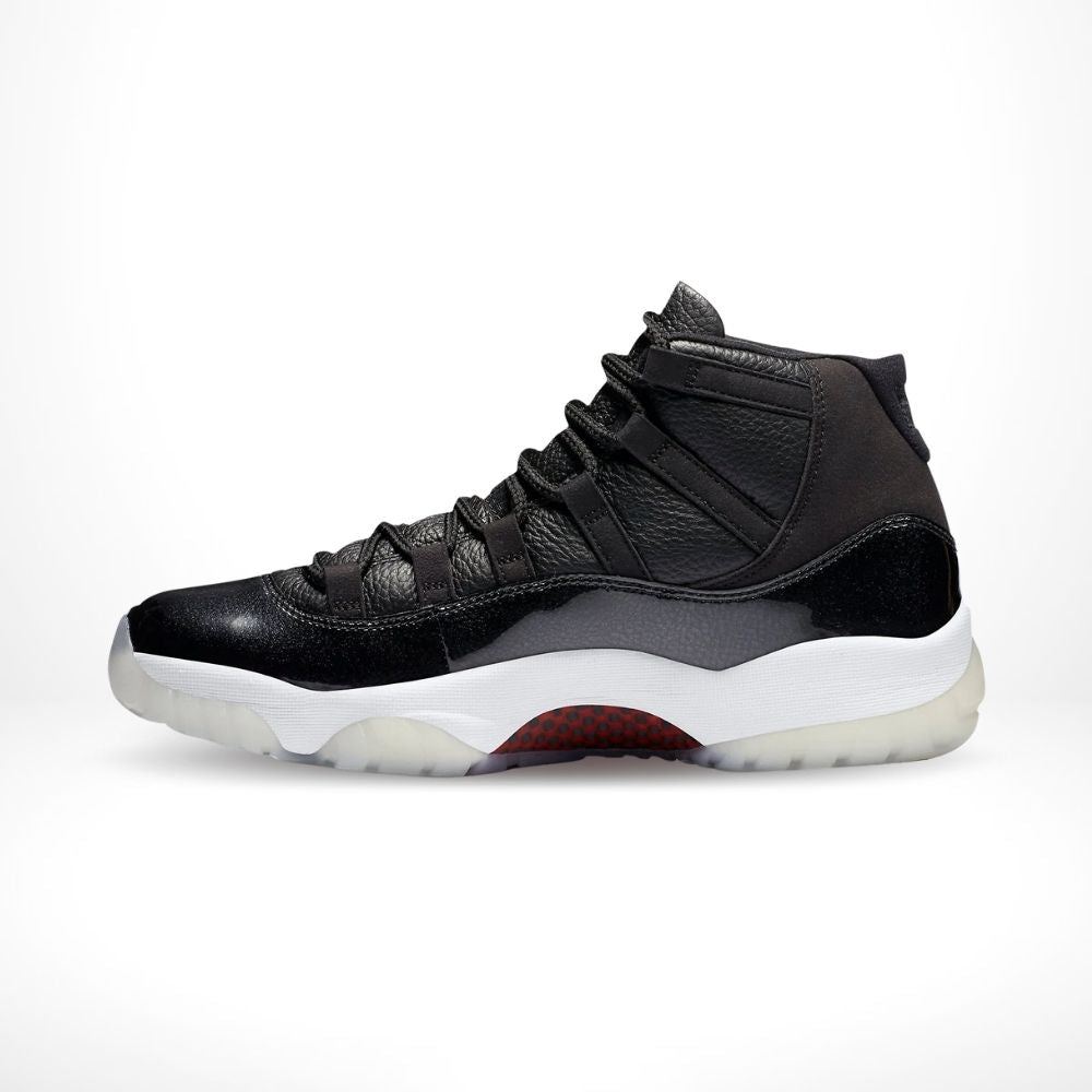 Medial side view of the Air Jordan 11