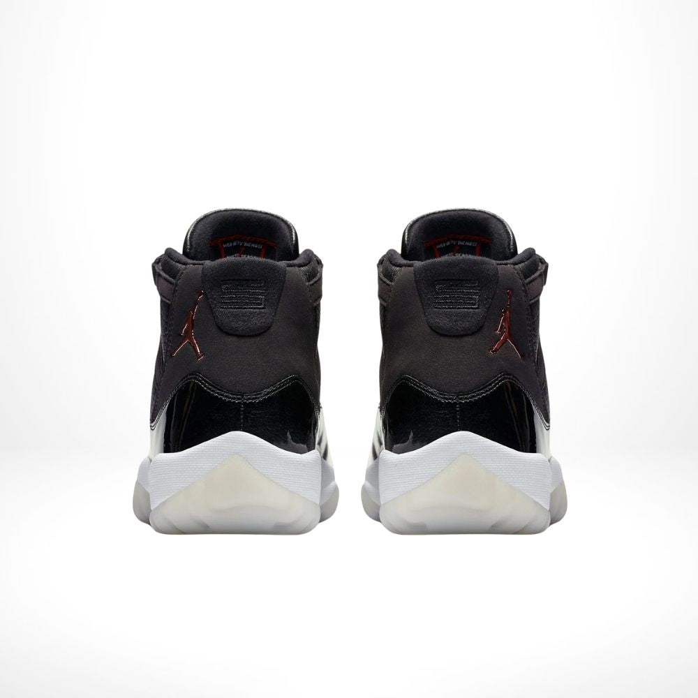 Rear view of the Air Jordan 11