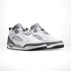 Angled front view of a full pair of Air Jordan