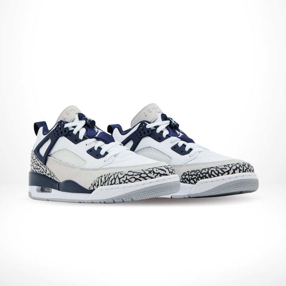 Angled front view of a full pair of Air Jordan