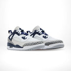 Angled front view of a full pair of Air Jordan